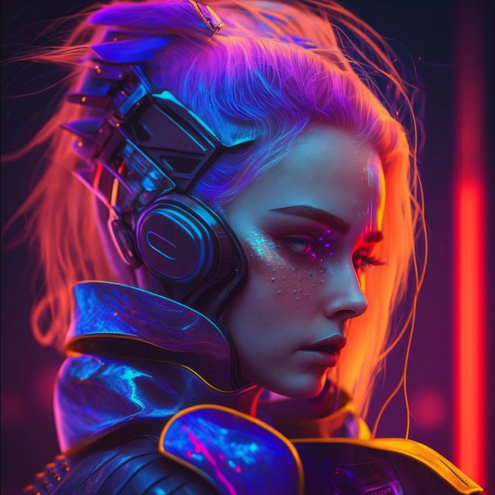 Cyberpunk gal